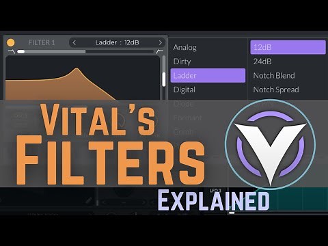 Vital's Filter Types Explained | Sound Design Tutorial