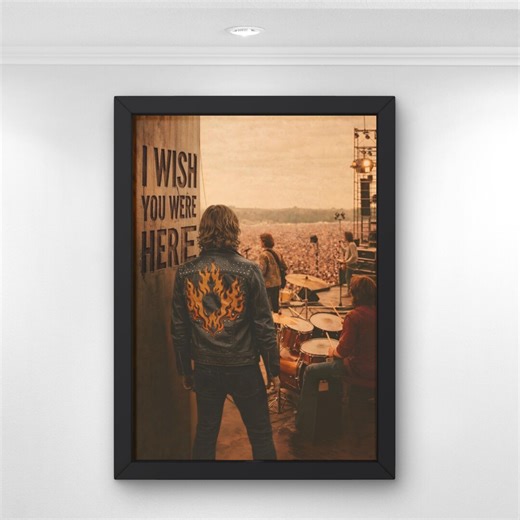 Vintage Rock Poster Woodstock Concert Poster | Male Musician Wall Art | Music Festival Poster Retro Rock Decor Music Lover Gift - Etsy