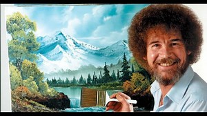 Bob Ross’ paintings finally being recognized in an exhibition