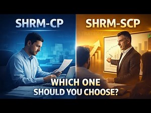 SHRM Certification Exam | CP vs SCP Breakdown |
