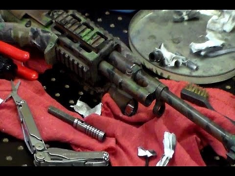 M-14/M1A gas system, Disassembly and Cleaning