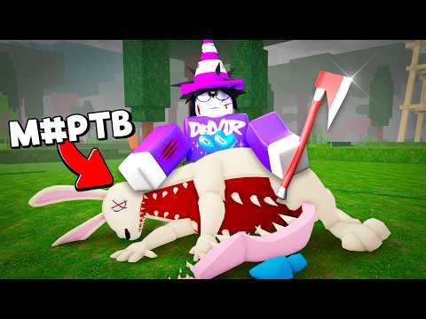😱 Я УБИЛ Монстра Кролика в 99 Ночей в Лесу ! Roblox