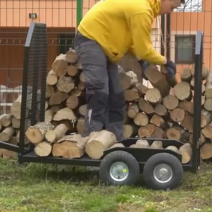 1M views · 11K reactions | Homemade Wood Trailer for Lawn Tractor or Quad | DIY & Crafts | Facebook