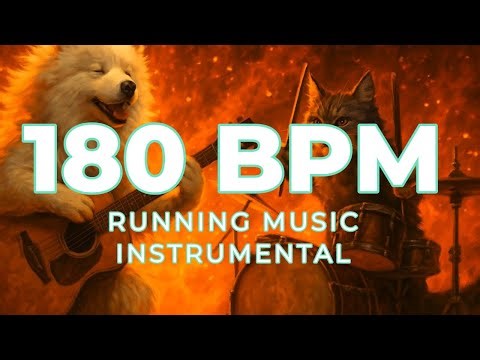 180 BPM Running Music | Metronome Synced | Instrumental | 1 Hour | Workout Music