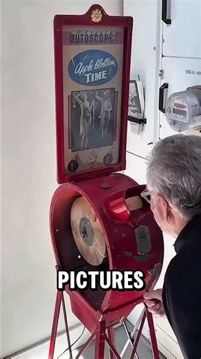 ​The Ancestor of Cinema: Exploring the Antique Mutoscope ​#vintage #history #cinema #antiques