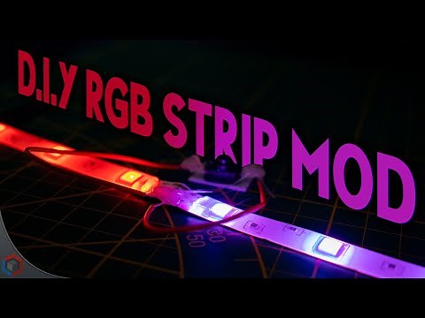 Simple RGB strip mod - One RGB Strip 2 Different Colors