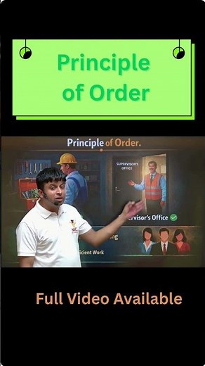 📌 Principle of Order: A Place for Everything and Everything in Its Place #principles #management
