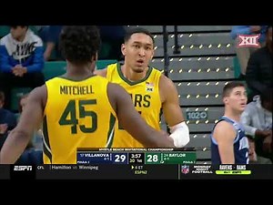 Baylor vs Villanova Men's Basketball Highlights