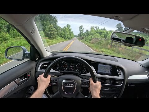 2012 Audi A4 2.0T Quattro - POV Test Drive
