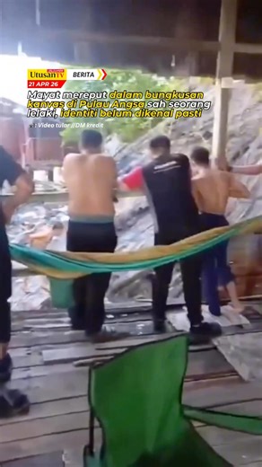 Mayat mereput dibungkus kanvas disahkan seorang lelaki, identiti belum dikenal pasti