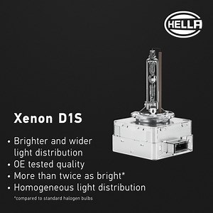 Bright, brighter ... Xenon D1S.  Our proven OE-quality bulbs not only provide a wider beam, they are also "more than twice as bright" as standard halogen bulbs. Still looking for the right light bulbs? Have a look at our configurator: https://fal.cn/3vL8h | HELLA | Facebook