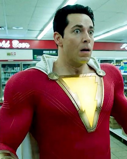 🛑 Superhero vs. Supermarket Robbers! Shazam's Funniest Scene Ever! 🦸‍♂️💥