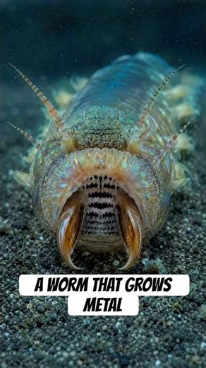 The Sea Worm That Grows Metal Jaws (Bio-Metal Explained)