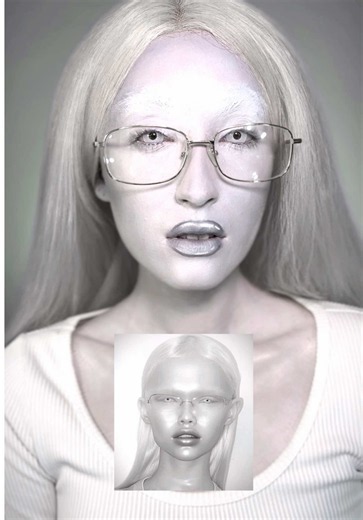 a real life black mirror episode?🤯 #digitalimmortality #blackmirror #futureself #creativemakeup