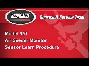 Model 591 Air Seeder Monitor - Sensor Learn
