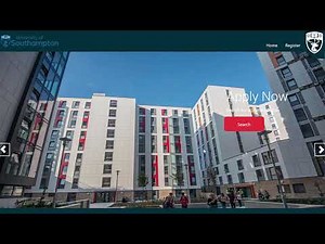 University of Southampton postgraduate accommodation application guide 2024/25