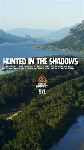 2.5K views · 44 reactions | Just dropped a wild new episode  Angel from the PNW shares her chilling encounters—from missing livestock on an Oregon farm to coming face-to-face with a massive creature crouched in the Hamma Hamma River. If you love real Bigfoot stories, this one will stick with you.  Listen here: https://pod.link/1453429066 #bigfoot #sasquatch #publishtoall | Bigfoot Society | Facebook