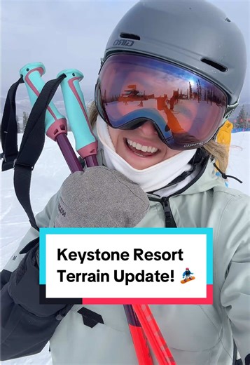 18/142 runs are open at Keystone, not great but they are doing the best at opening more terrain so I’ll take it! Plus the backside is officially open for the season. 📍Keystone Ski Resort, CO #mountains #snow #keystone #winter #skiseason