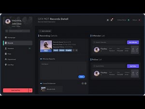 FiveM Police MDT | MDT V4 ESXQB