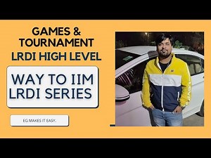 Solved Examples: Games and Tournaments- 2 Video Lecture | Logical Reasoning (LR) and Data Interpretation (DI) - CAT