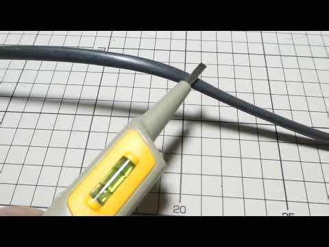 検電器での断線確認 オーム電機 V-50