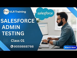 Salesforce Admin & Testing Training in Telugu | Class 01 | CRM & Cloud Computing | VLR Training