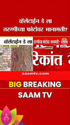 SaamTvNews on Instagram: "व्हॅलेंटाईन डे ला तरूणीच्या फोटोवर भानामती? | Kolhapur News कोल्हापूरच्या कोडोलीत व्हॅलेंटाईन डेच्या दिवशी भानामतीचा प्रकार उघड झाला. आनंदनगर परिसरात झाडाला तरुणीचा फोटो, काळी बाहुली आणि हळद-कुंकू खिळ्याने ठोकलेले आढळले. पोलिसांनी तातडीने तपास करून दोषींवर कडक कारवाई करण्याची मागणी नागरिक करत आहेत. #saamtvnews #kolhapur #marathinews #latestnews #breakingnews #maharashtranews #citynews #currentaffairs Kolhapur, Maharashtra News, Marathi News, Latest Updates, City News, L