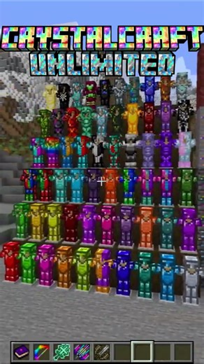 crystalcraft unlimited #minecraft #minecraftmods