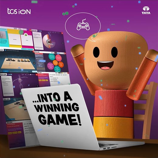 Exams around the corner? Don’t stress! With TCS iON Ed Games Hub, revise key topics quickly through fun bite-sized games. Learn. Play. Revise. Win. Click here to start now - https://iur.ls/Edgames/fb #LastMinuteRevision #EdGamesHub #SmartLearning | TCS iON
