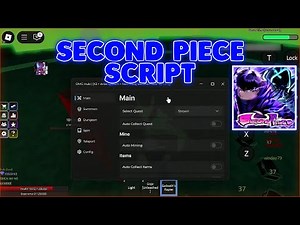 Second Piece Script - (Auto Farm, Auto Dungeon, Teleport, Summon Boss, Auto Quest)