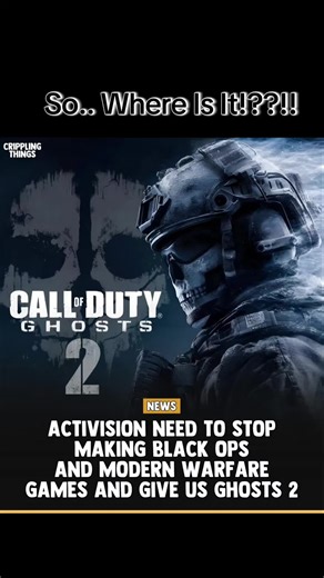 So.... Seriously!??! Where, WHERE IS IT!??!! #Gaming #codtiming #CallOfDuty #CoDGhosts2 #CoDGhosts