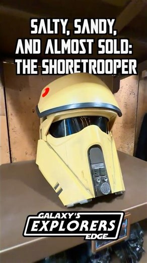 Salty, Sandy, and ALMOST Sold: Shoretrooper Helmet at Disneyland