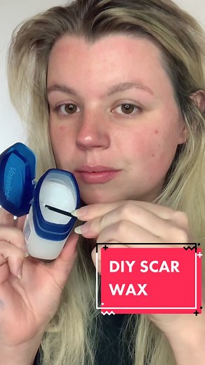 DIY Scar Wax Tutorial | Homemade Recipe with Vaseline & Flour