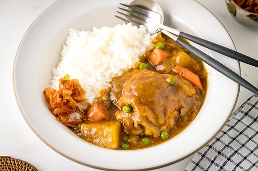 Bone-in Chicken Curry (Video) 骨付きチキンカレー