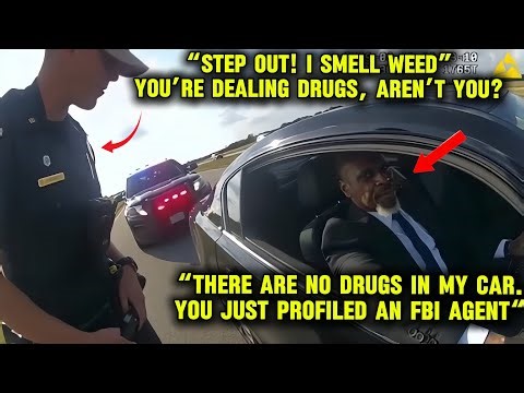 Racist Cop Accuses Driver of Dealing Drugs — Didn’t Know He Was an FBI Agent