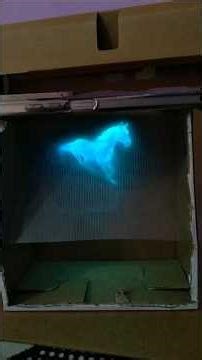 How Make Hologram projector 📽 !#experiment