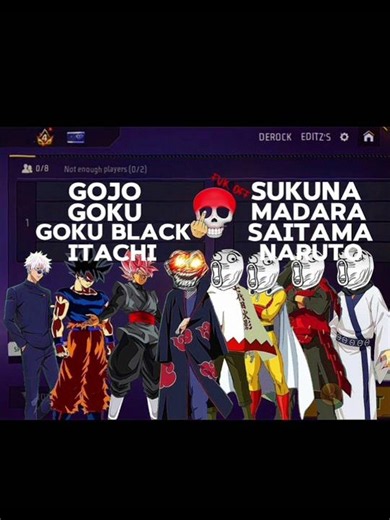 GOJO,GOKU,BLACK GOKU🔥 & ITCHI VS SUKUNA,MADARA,SAITAMA,NARUTO☠️