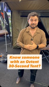 Got someone on your list with an Oztent RV 30-Second Tent? 🎁 👉 LED Fan Light Series II — cool breeze light for cosy nights 👉 Hanging Shelves — organisation made simple 👉 RV Pro Travel Case — heavy-duty transport and storage for your Oztent. Click the link in bio for more gift ideas. #oztent | #awesomecreated | #30secondtent | Oztent