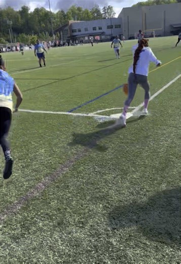 Play it all the way through! #kickball #turfwars #espn #espnkickball #viral #turfwarskickball #womeninsports #bunting #speed #fun