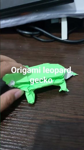 Origami Leopard Gecko