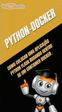 Python Flask application running inside a Docker container.