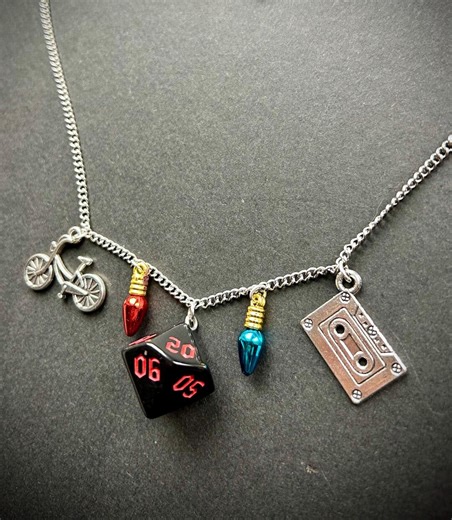 Stranger Things Inspired Necklace - Etsy