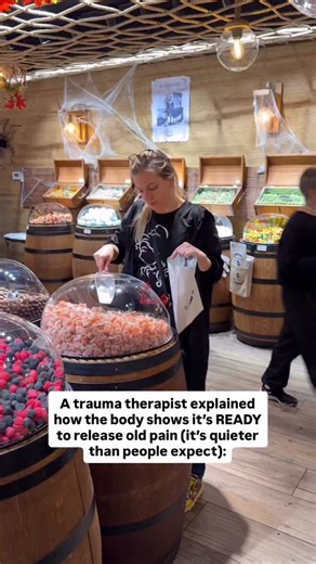 Kitija on Instagram: "1. The therapist explained that trauma does not leave in one big moment. It leaves in stages. The body softens first. Many people start crying without a clear reason. Nothing bad happened that day. Life may even be calm. Tears appear because the nervous system finally feels safe enough to stop holding everything tight. Crying is not weakness here. It’s permission. 2. Old memories can surface out of nowhere. A smell. A picture. A moment from years ago. Not dramatic, just pre