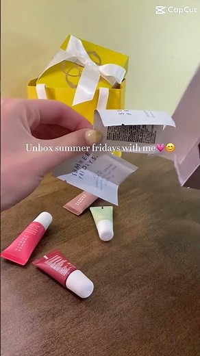 New summer fridays kit unboxing!!#lippies #summerfridays ‪@SummerFridaysofficial‬ ‪@Sephora‬