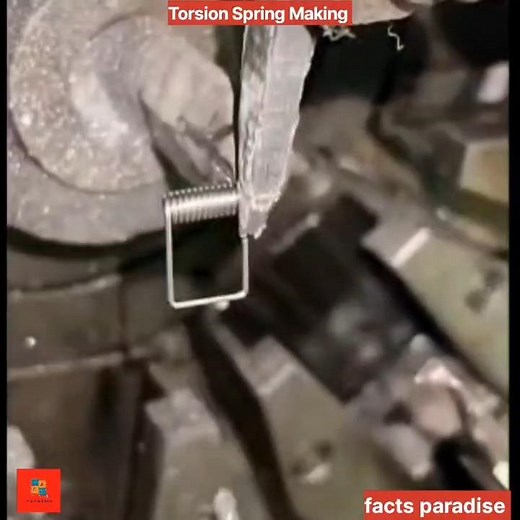 How To Make A Torsion Spring?#torsionsprigmanufacturingprocess #ytshorts