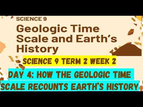 Science 9 Term 2 Week 2 Day 4 -How the Geologic Time Scale Recounts Earth's History