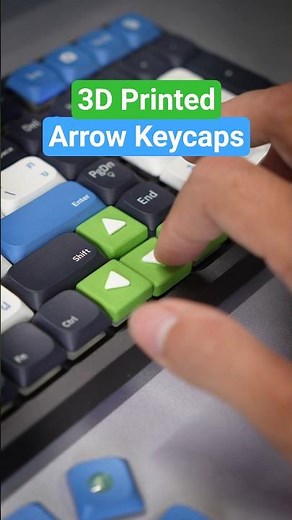 How to make keycaps with 3d print #bambulaba1 #3dprinting #diy #asmr #keycap