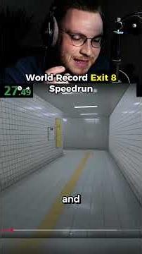 World Record speedrun Exit 8 😳