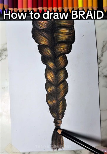 Easy Guide to Drawing Hair and Braids