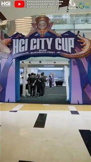 Opening Ceremony HGI City Cup Surabaya Fest